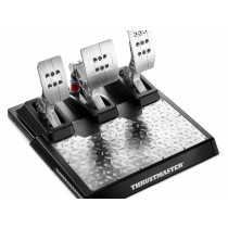 Thrustmaster T-LCM USB Pedali Pedaliera Magnetica PC PlayStation 4 Xbox One Nero Stainless Steel