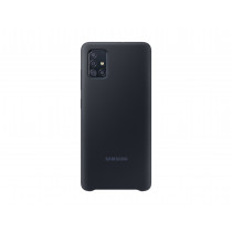 Cover in Silicone Samsung EF-PA515TBEGEU per Galaxy A51 SM-A515F Nero