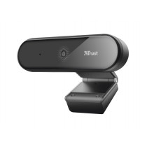 Trust Tyro TRU23637 Webcam con Microfono Incorporato USB Nero