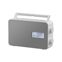 Panasonic RF-D30BTEG DAB+ Radio Portatile Digitale Grigio Bianco