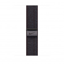 Apple MUJX3ZM/A Cinturino Nike Sport Loop per Apple Watch 45 mm Nylon Nero Blu