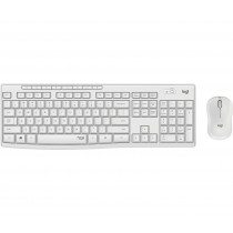 Logitech MK295 Kit Mouse e Tastiera Wireless Tecnologia Silent Touch Bianco