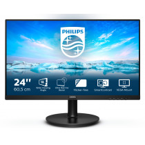Philips V Line 241V8L/00 LED Display Monitor 24 Pollici 1920 x 1080 Pixel Full HD Nero