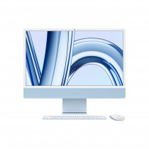Apple iMac con Retina 24 Pollici Display 4.5K M3 Chip con 8 Core CPU e 10 Core GPU 256GB SSD Blu