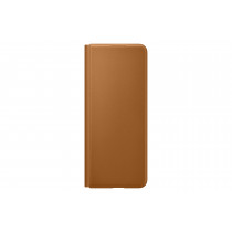 Custodia Leather Flip Cover Samsung EF-FF926LAEGWW per Galaxy Z Fold 3 2021 Camel