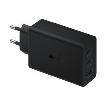 Caricabatterie Samsung EP-T6530NBEGEU Power Adapter Trio Super Fast Charger Nero Venduto come Nuovo