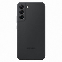 Custodia Samsung EF-PS906TBEGWW Silicone Cover Galaxy S22 Plus SM-S906B Nero 
