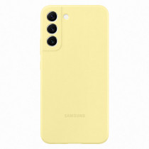 Custodia Cover Case in Silicone Samsung EF-PS906TYEGWW per Galaxy S22 Plus SM-S906 Butter Yellow
