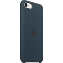 Apple MN6F3ZM/A Custodia Cover in Silicone per Iphone SE A1662 Blu Abisso