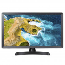 Monitor TV LG 24TQ520S Schermo da 24 Pollici Smart WebOS 22 Wi-Fi 2022 Nero