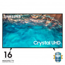 Smart TV Samsung Series 8 TV Crystal UHD 4K Schermo da 43 Pollici UE43BU8070 Wi-Fi Black 2022