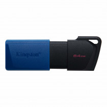 Kingston Technology DataTraveler Exodia M Pen Drive Chiavetta USB 64 GB 3.2 Gen 1 Nero Blu