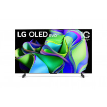 LG OLED42C31LA TV 42 Pollici 4K Ultra HD Smart TV Wi-Fi Nero