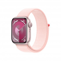 Smartwatch Apple Watch Series 9 GPS Cassa 41mm in Alluminio Rosa con Cinturino Sport Loop Rosa Confetto