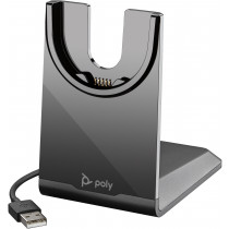 Poly VOYAGER Base di Ricarica per Cuffie con USB-A Grigio