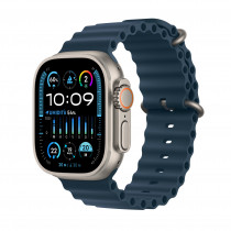 Smartwatch Apple Watch Ultra 2 GPS + Cellular Cassa 49m in Titanio con Cinturino Ocean Blu