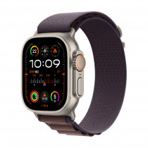 Smartwatch Apple Watch Ultra 2 GPS + Cellular Cassa 49m in Titanio con Cinturino Indigo Alpine Loop Large Porpora