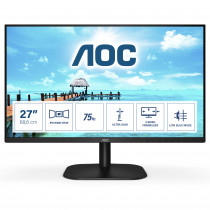 Aoc B2 27B2H/EU LED Display Monitor 27 Pollici 1920 x 1080 Pixel Full HD Nero