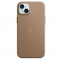 Apple Custodia Cover Case MagSafe in Tessuto Finewoven per Iphone 15 Plus A3094 Grigio Talpa
