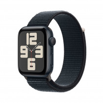 Smartwatch Apple Watch SE GPS Cassa 44mm in Alluminio Mezzanotte con Cinturino Sport Loop Mezzanotte