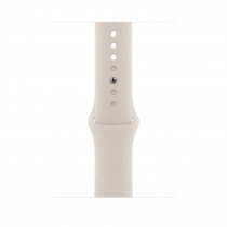 Apple MT3H3ZM/A Cinturino Sport per Apple Watch 45 mm S/M Bianco