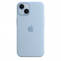 Apple MQU93ZMA Custodia Magsafe in Silicone per Iphone 14 A2882 A2649 Blu Cielo