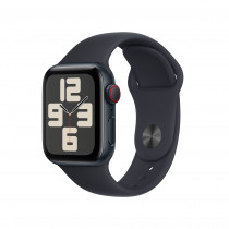 Smartwatch Apple Watch SE GPS + Cellular Cassa 40mm in Alluminio Mezzanotte con Cinturino Sport S/M Mezzanotte