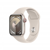 Smartwatch Apple Watch Series 9 GPS + Cellular Cassa 41mm in Alluminio Galassia con Cinturino Sport S/M Galassia