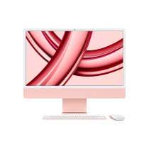 Apple iMac con Retina 24 Pollici Display 4.5K M3 Chip con 8 Core CPU e 8 Core GPU 256GB SSD Rosa