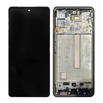 Ricambio Lcd Display Compatibile per Samsung Galaxy A53 5G A536B A536U con Frame Nero Oled