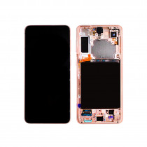 Ricambio Lcd Display Touch Screen Samsung GH82-24553B GH82-24744B GH82-24555B GH82-24554B GH82-24505B per Galaxy S21 Plus 5G G996F Phantom Violet Originale Service Pack