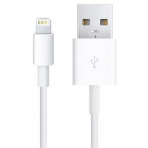 Cavo USB Lightning Cable in Bulk Tray 1A per Apple Iphone 5S a 8 Plus Bianco 1M