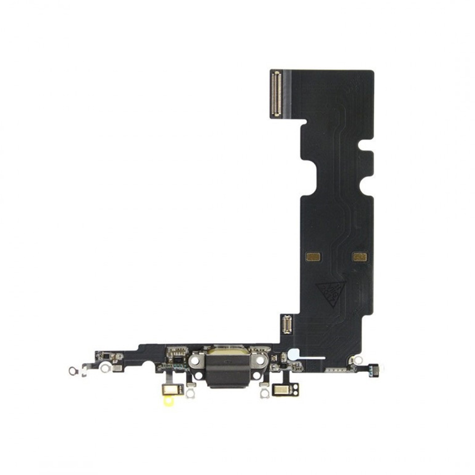 Connettore Porta Flat Ricarica Dock Microfono Per Apple iPhone 8 Plus Nero