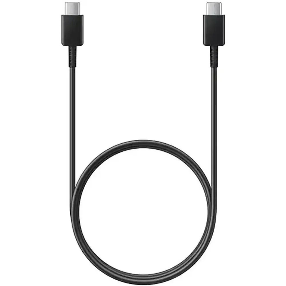 Cavo Dati Originale Samsung EP-DW767JBE  3A USB Type-C 2 Metri Nero in Bulk