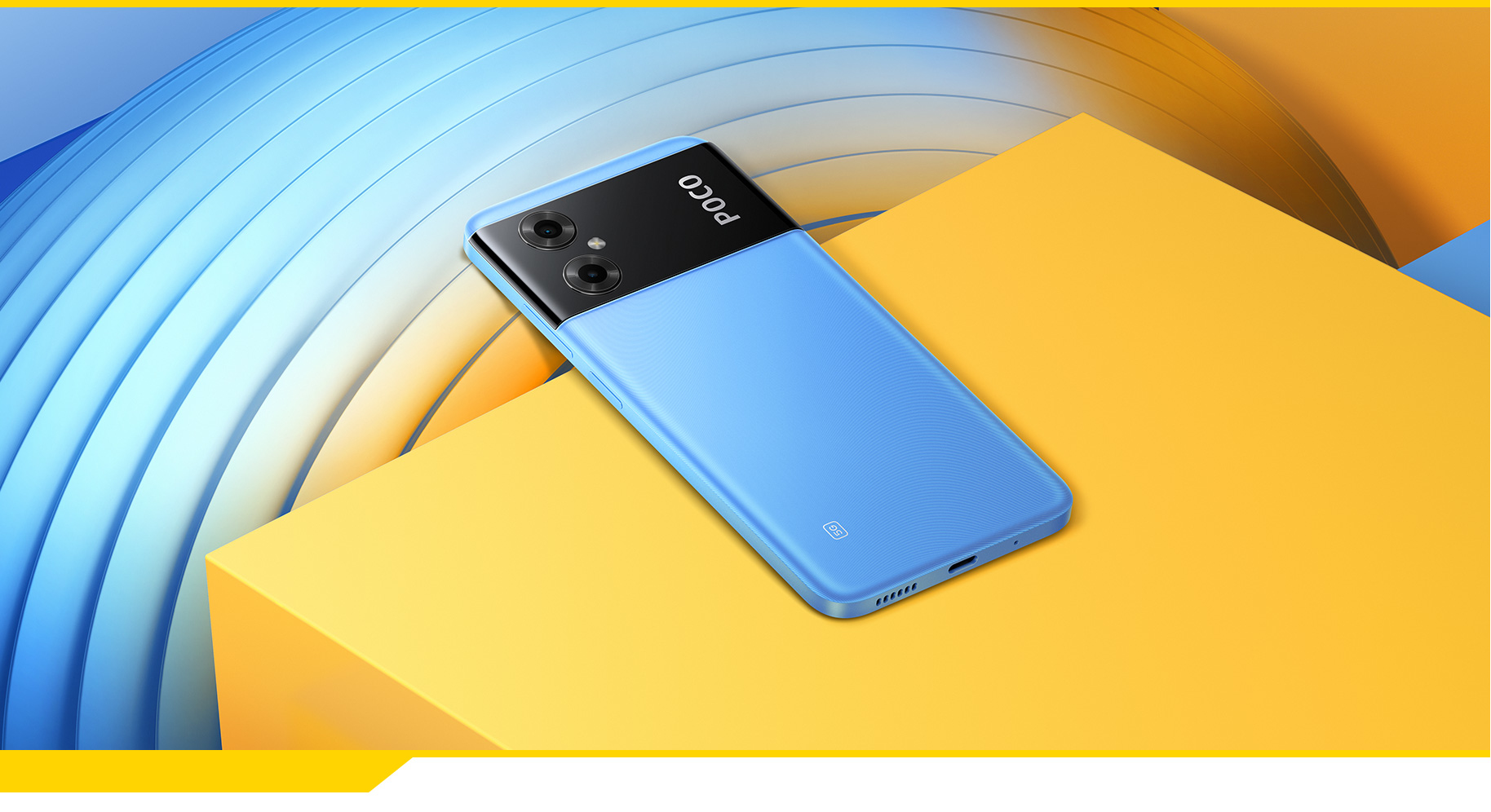 Poco M4 5G Smartphone Doppia SIM Android 12 4 GB 64 GB 5000 mAh Blu