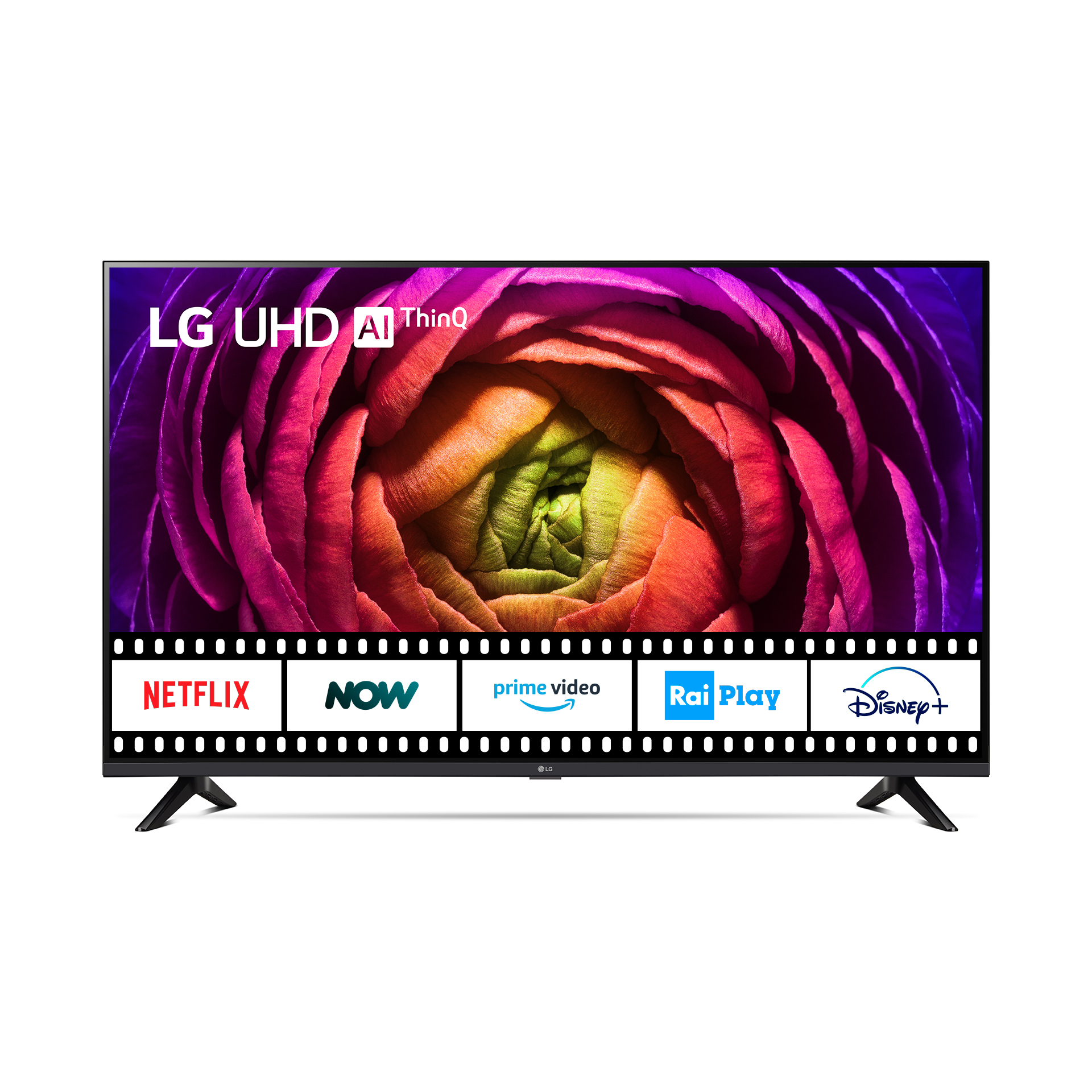 LG UHD 43 Pollici Serie UR73 43UR73006LA.APIQ TV 4K 3 HDMI Smart TV 2023 Nero