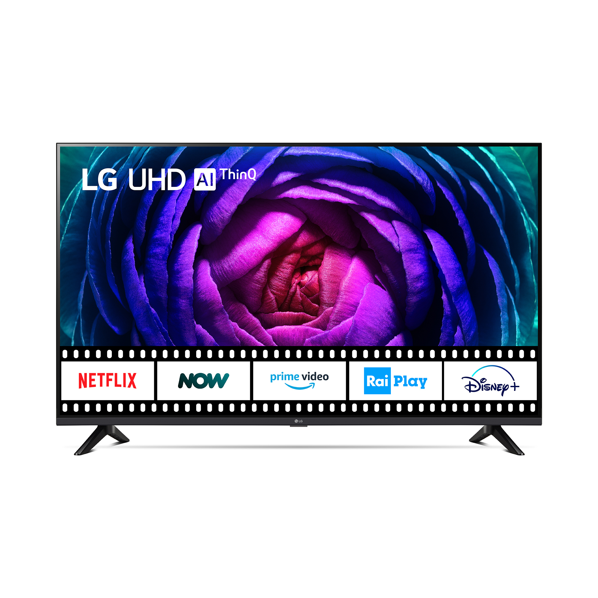LG UHD 43 Pollici Serie UR74 43UR74006LB TV 4K 3 HDMI Smart TV 2023 Nero