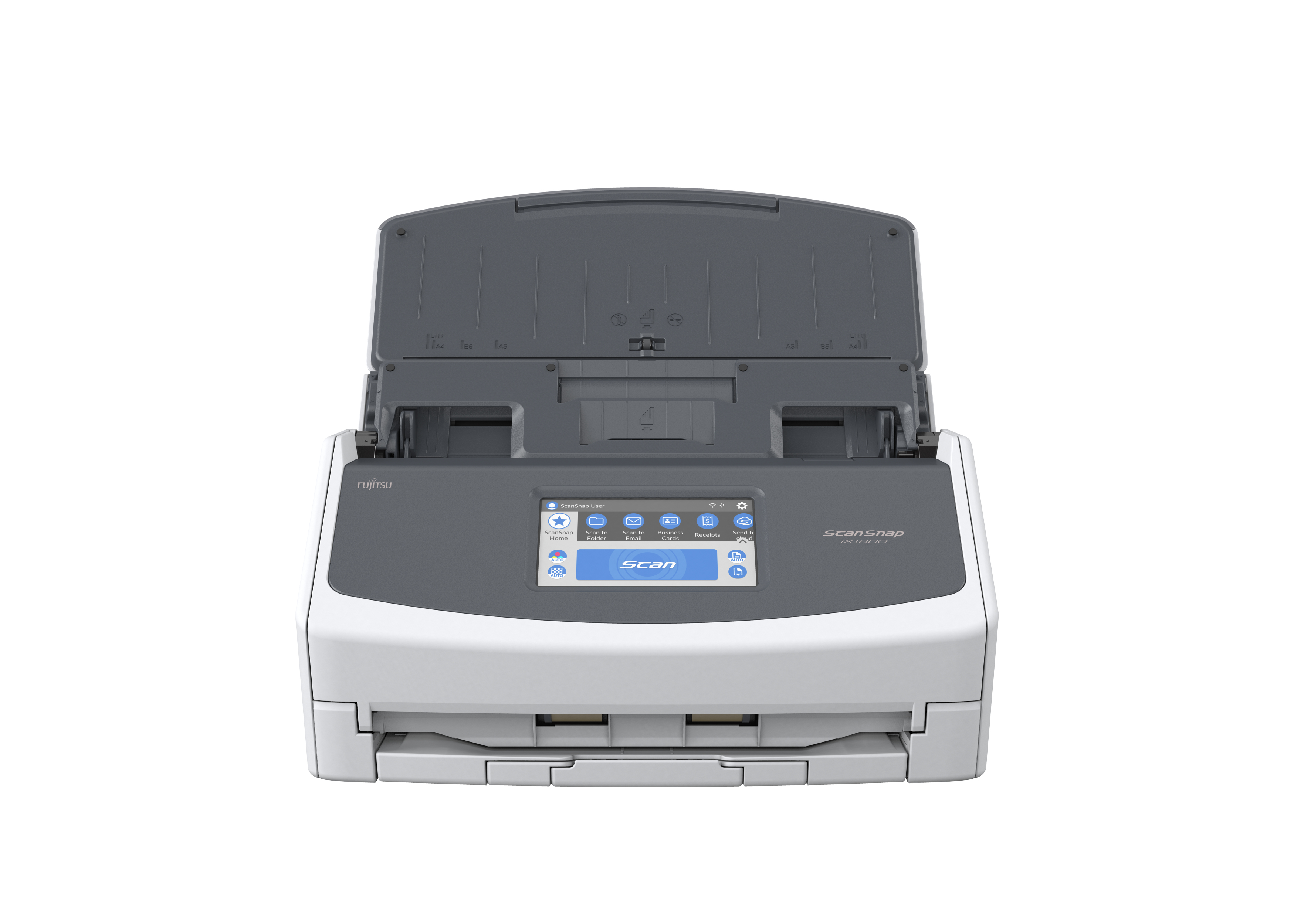 Scanner Fujitsu ScanSnap iX1600 ADF ad Alimentazione Manuale Nero Bianco