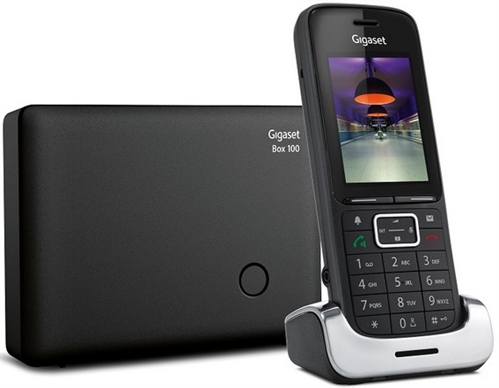 Gigaset Premium 300 Telefono Cordless Identificatore di Chiamata Nero Argento