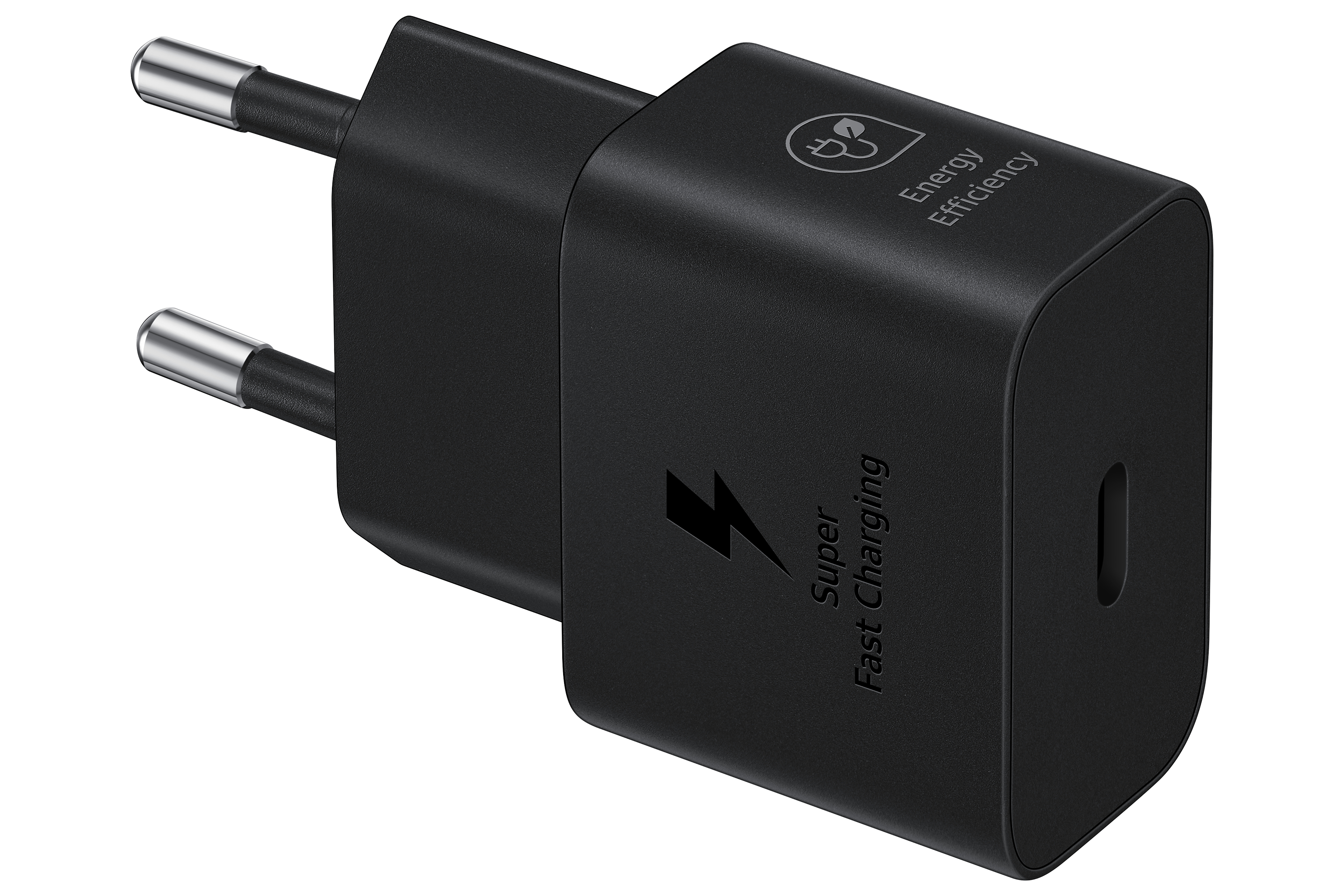 Samsung EP-T2510NBEGEU Caricabatterie USB Type C Super Fast Charging 25W Universale Nero