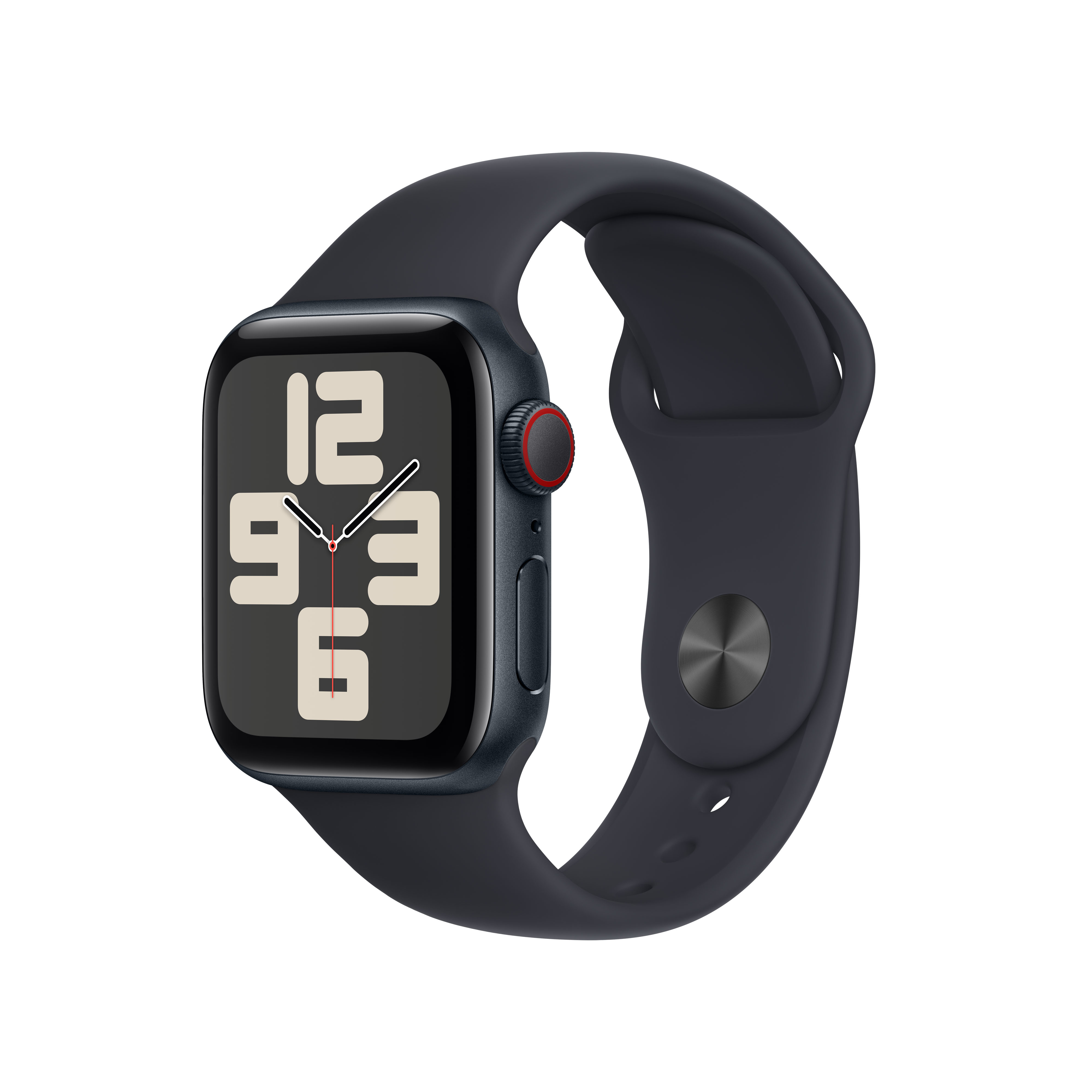 Smartwatch Apple Watch SE GPS + Cellular Cassa 40mm in Alluminio Mezzanotte con Cinturino Sport M/L Mezzanotte