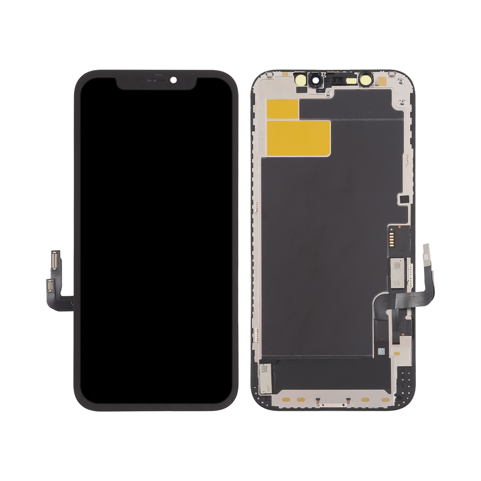 Ricambio Lcd Touch Screen Display con Frame Incell per Apple Iphone 12 A2403 A2172 Iphone 12 Pro A2407 A2341 Nero